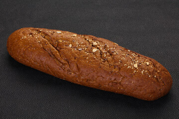 Black loaf bread