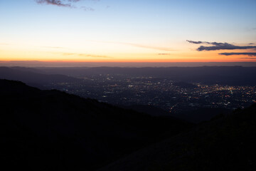 磐梯吾妻スカイラインの日の出