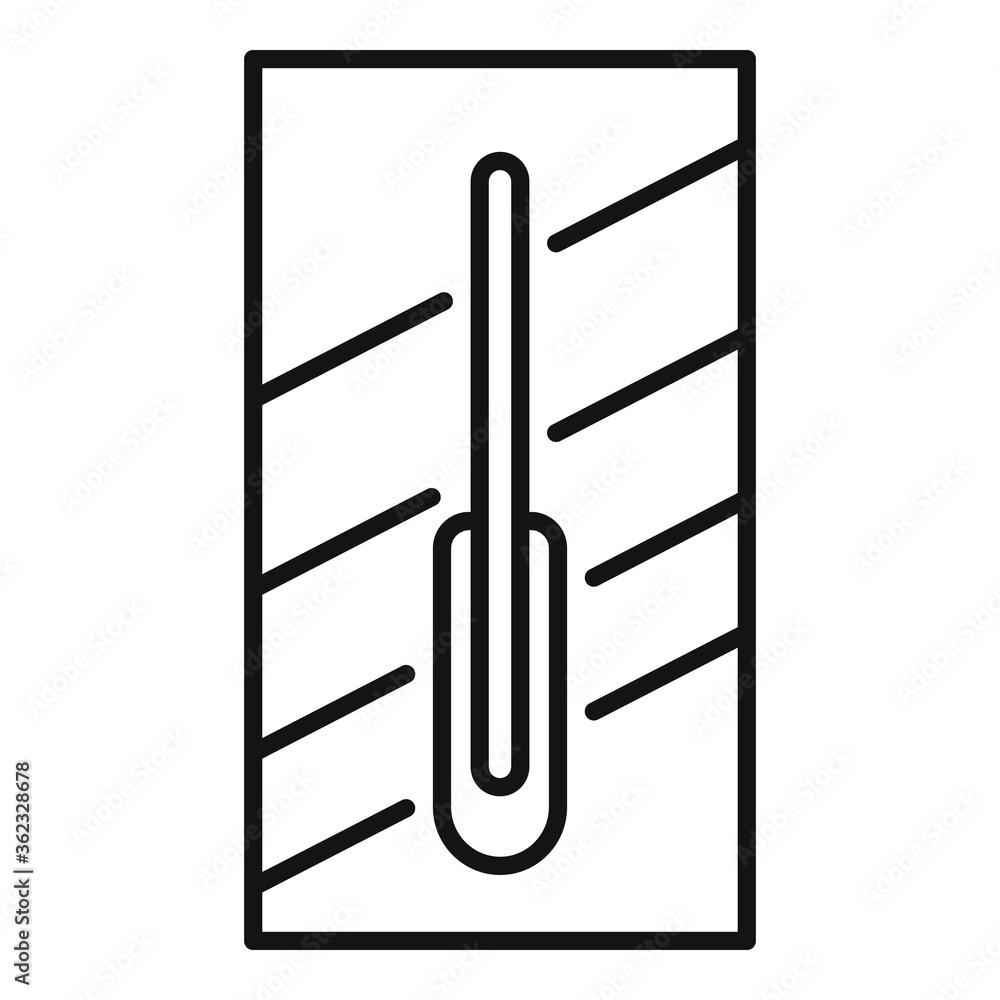 Aufkleber worker trowel icon. outline worker trowel vector icon for web design isolated on white background