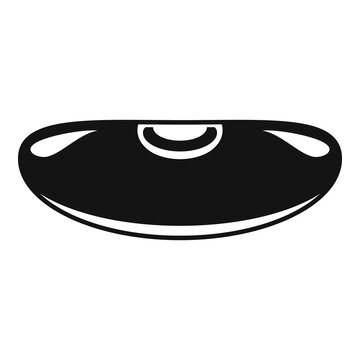 recommend clip art: Adzuki kidney bean icon. Simple illustration of adzuki kidney bean vector icon for web design isolated on white background