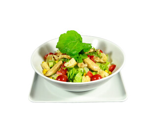 tuna salad made from seasonal fresh vegetables