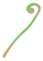 ワラビのイラスト