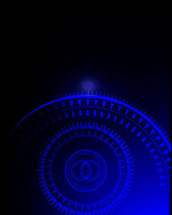 Abstract technology background Hi-tech communication concept innovation isolated background vector illustration