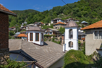 Old houses at Village of Delchevo, Blagoevgrad region, Bulgaria