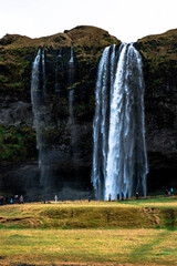 selfjalandsfoss one of the most beautiful waterfalls in all iceland