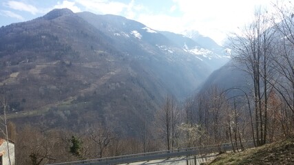 morning in the mountains