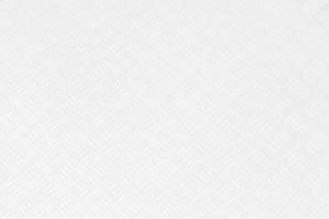 Old white metal diamond texture background.