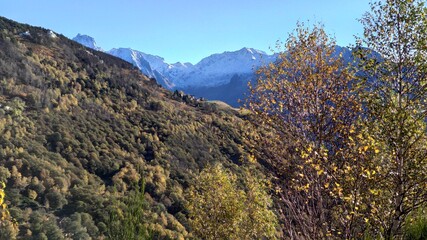 autumn in the mountains