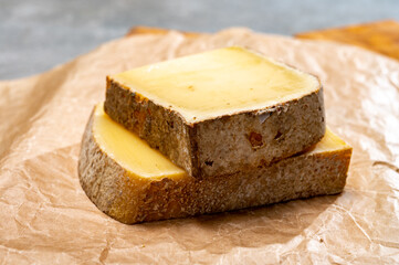 French cheese Comte fruity flavoured Fruite and Vieille Reserve