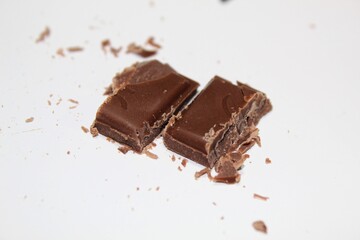 Close up of chocolate bar
