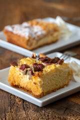rhubarb cake