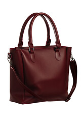 Female hand bag isolated on white background