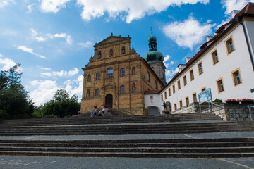 Obraz premium Mariahilfberg chucrh in Amberg Bavaria Germany