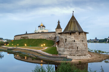 Krom (Kremlin) in Pskov, Russia