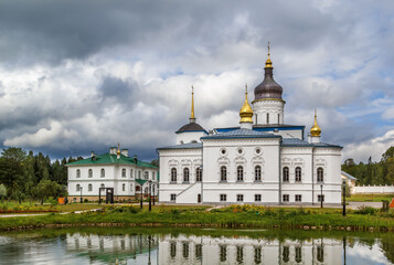 Fototapeta na wymiar Yelizarov Convent, Russia