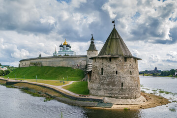 Krom (Kremlin) in Pskov, Russia