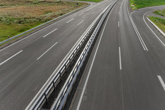 german highway and bridge car render backplate 8