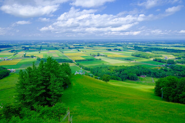 Obraz premium 芽室町の風景