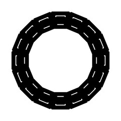 Naklejka premium Design monochrome decorative element