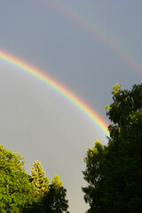 omg a double rainbow