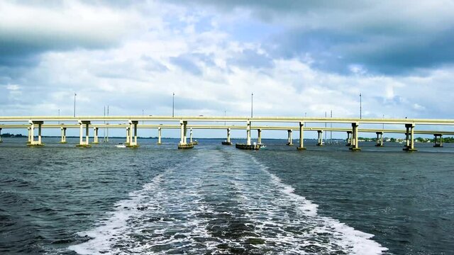 the peace river at Punta Gorda and Port Charlotte	