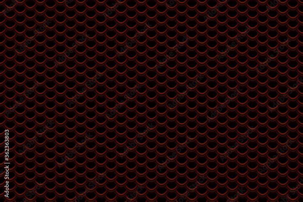 Poster abstract texture of scales. background consisting hexagons.