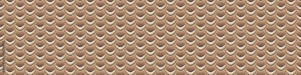 Poster abstract texture of scales. background consisting hexagons.
