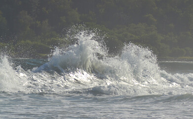 ocean waves caribbean sea Venezuela