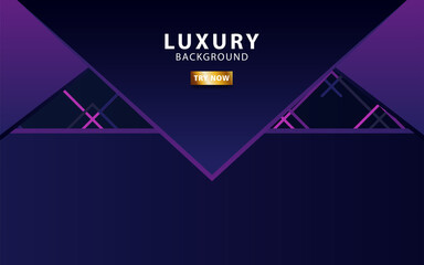 modern abstract technology purple vector background with blue line.Overlap layers with paper effect. digital template. Realistic light effect on textured purple lines background.vector illustration.