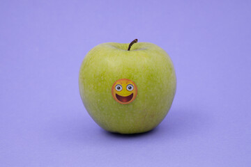 Happy apple