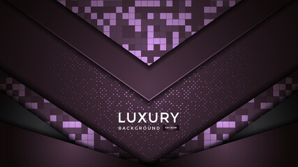 Premium luxury background with pattern on background. Vector premium background for banner, wallpaper. Eps10