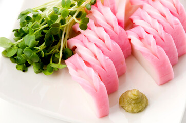 板わさ（板蒲鉾）