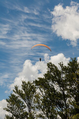 paraglider on the sky