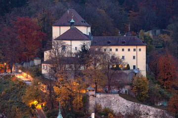 Fototapeta na wymiar Capuchin Monastery in Salzburg