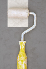 Tool for painting walls for repair of premises