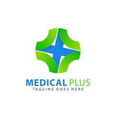 Obraz premium Abstract Medical Plus Company Modern Logos Design Vector Illustration Template