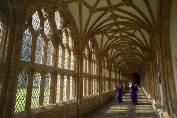 cathedral cloister in England