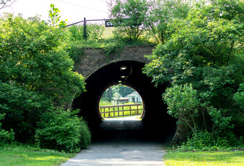 Cleveland Metro Lake Issac Train Tunnel Middleburg Heights OH Walk