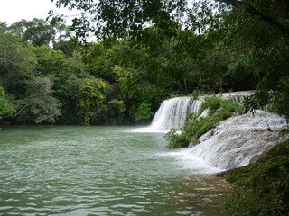Fototapeta premium waterfall in the forest in Brazil