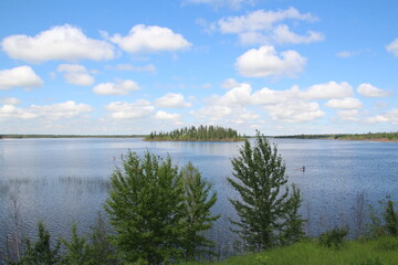 Summer On Astotin Lake, Elk Island National Park, Alberta