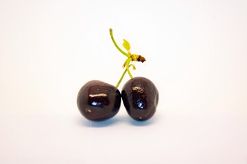 black olives on a white background