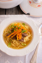 Rindsuppe
