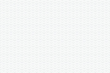 Abstract vector seamless of scales. White vector scale pattern. Background consisting of white hexagons. 