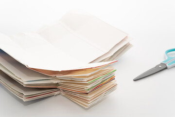 牛乳パック　資源ゴミ