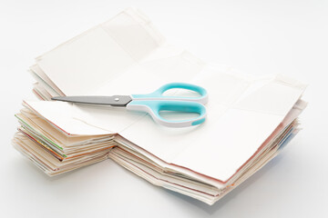 牛乳パック　資源ゴミ