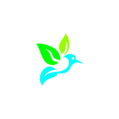 Naklejka premium bird,leaf,logo,design,icon,vector,silhouette,organic,abstract,art,background,birds,business, color,concept,eco,element,graphic,green,healthy,illustration,isolated, nature,sign,symbol,