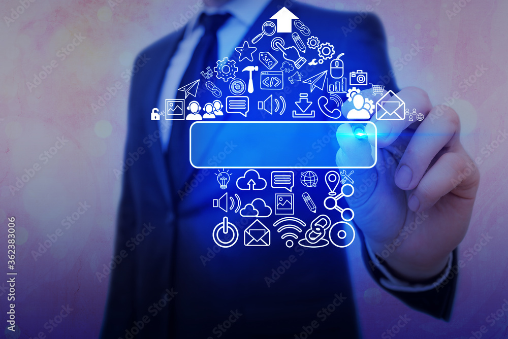 Aufkleber information digital technology network connection infographic elements icon