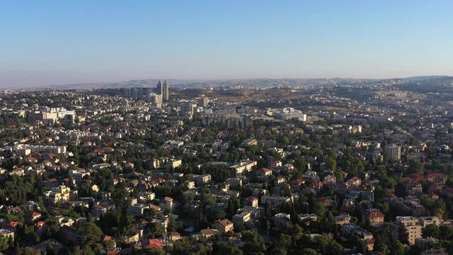 Center and east Jerusalem, aerial view,Sunset
Talpiot,har homa, Baka neighbourhood, 2020
