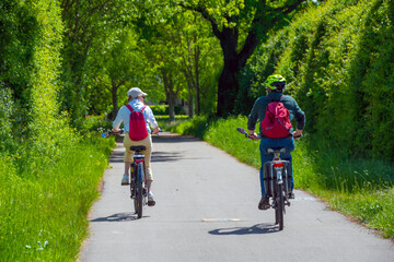Radfahren in der Natur 