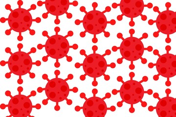 Coronavirus or COVID-19 background illustration